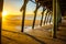 Sunrise under the Myrtle Beach Fishing Pier