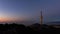 Sunrise view of Barcelona and the Collserola Tower