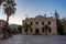 Sunrise view of Church of Agios Titos at Heraklion, Greece