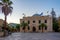 Sunrise view of Church of Agios Titos at Heraklion, Greece