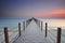 Sunrise view at fisherman jetty