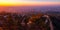 Sunrise view from Griffith Observatory