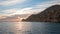 Sunrise view of Lands End in Cabo San Lucas in Baja California Mexico