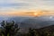 Sunrise view of landscape at Tropical Mountain Range Phu Rua Nat