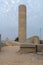 Sunrise view of the Monument to the Negev Brigade