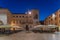 Sunrise view of Narodni trg square in Zadar, Croatia