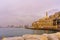 Sunrise view of the old Jaffa port