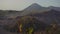 Sunrise at the view point on the Bromo volcano inside the Tengger caldera on the Java Island, Indonesia