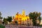 Sunrise view of St. Peter church in old Jaffa