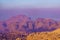 Sunrise view towards Jabal Harun Near Petra