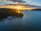 Sunrise views over the seaside village of Patonga