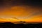 Sunrise volcanos mount Semeru and Bromo