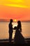 Sunrise wedding