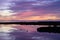 Sunrise in the wetlands of the Camargue