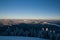 Sunrise in winter mountains - Greater Fatra, Slovakia