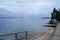 Sunrise winter oyster farm beach in Cap Ferret herbe on Arcachon berry in France