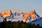 Sunrise, Winter, Trapper Peak, Montana.