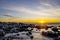 Sunrise at Ytri Tunga Beach, Snaefellsness Peninsula, Iceland, Europe