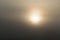 Sunrize and fog view