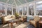 sunroom addition attached to colonial revival home