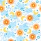 Suns Seamless Pattern