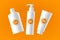 Sunscreen cosmetic products with sun protection factor labels