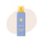 Sunscreen spray isolated. Safe tanning. Summer skin care concept. Sun protection from solar ultraviolet light. Flat vector