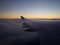 Sunset at 33,000 feet