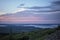 Sunset Above the Clouds. Dusk views from Cadillac Mountain.