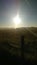 A sunset above Stonehenge