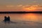 Sunset Above Svet Lake - Trebon, Czech Republic