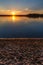 Sunset Above Svet Lake - Trebon, Czech Republic