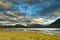 Sunset above Vermilion Lakes, Banff National Park