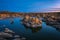 Sunset above Watson Lake in Prescott, Arizona