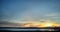 Sunset Across Valley and Utah Lake