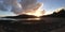Sunset Airlie Beach Panorama