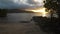 Sunset at Airlie beach in Queensland, Australia