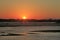 Sunset along Rufiji River, Selous Game Reserve, Tanzania