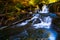 Sunset on Alsea Falls, Oregon