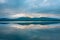 Sunset at Ashokan Reservoir, in the Catskill Mountains, New York