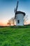 Sunset at Ashton Windmill