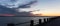 Sunset, Atlantic Ocean, Charleston, NC