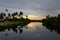 Sunset on backwaters