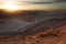 Sunset at Badwater Basin, Death Valley