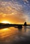 Sunset at Bandon Beach, Oregon