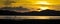 Sunset banka panorama palawan philippines