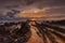 Sunset at Barrika Beach