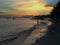 Sunset Bath, Alona Beach, Panglao, Bohol, Philippines