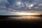 Sunset Beach at Barry Island wales