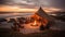 Sunset Beach Glamping: Luxury, Waves, and Campfire
